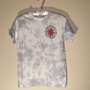 Red Hot Chili Peppers Gray Tie-Dye Tee